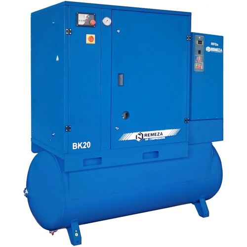 Винтовой компрессор Remeza ВК25-8(10/15)-500DВС